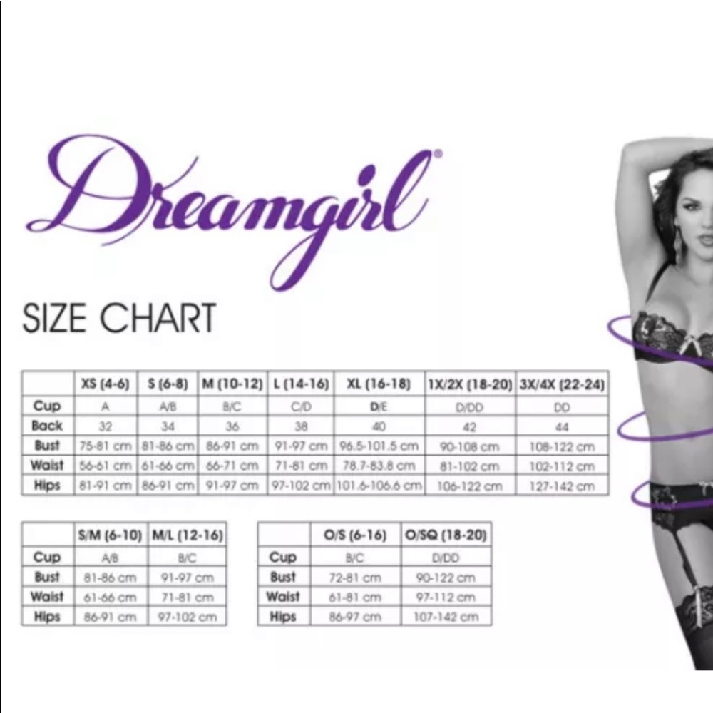 Stretch Mesh Garter Slip One Size Fits Most (NWOT) - Picture 6 of 6